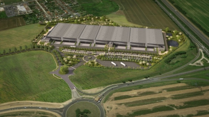 P3 dévoile un important hub logistique de Classe A de 44 000 m² dans le Val-d'Oise