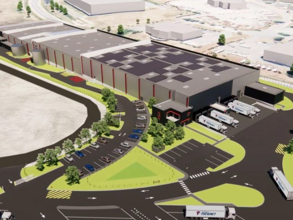 Creuzier-le-Neuf: locaux logistiques et de bureaux ultramodernes de 16 500 m² à louer