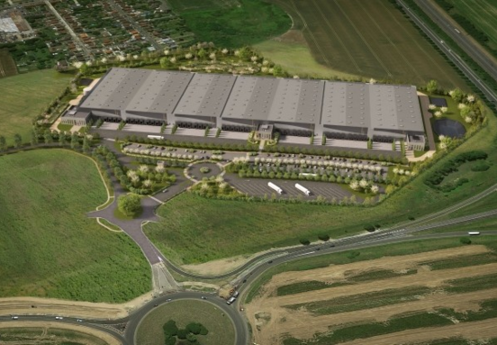 P3 dévoile un important hub logistique de Classe A de 44 000 m² dans le Val-d'Oise